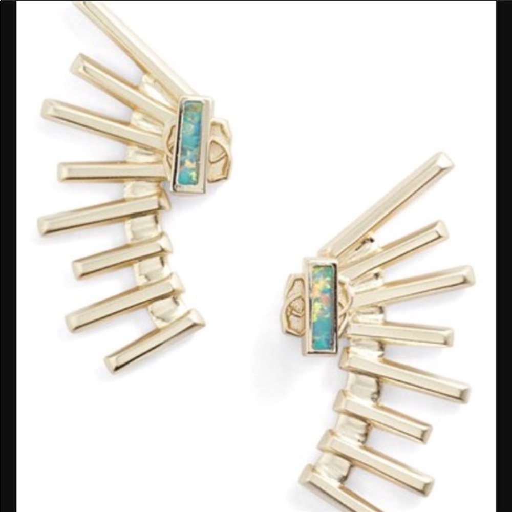 Kendra Scott Kellen ear jacket earrings